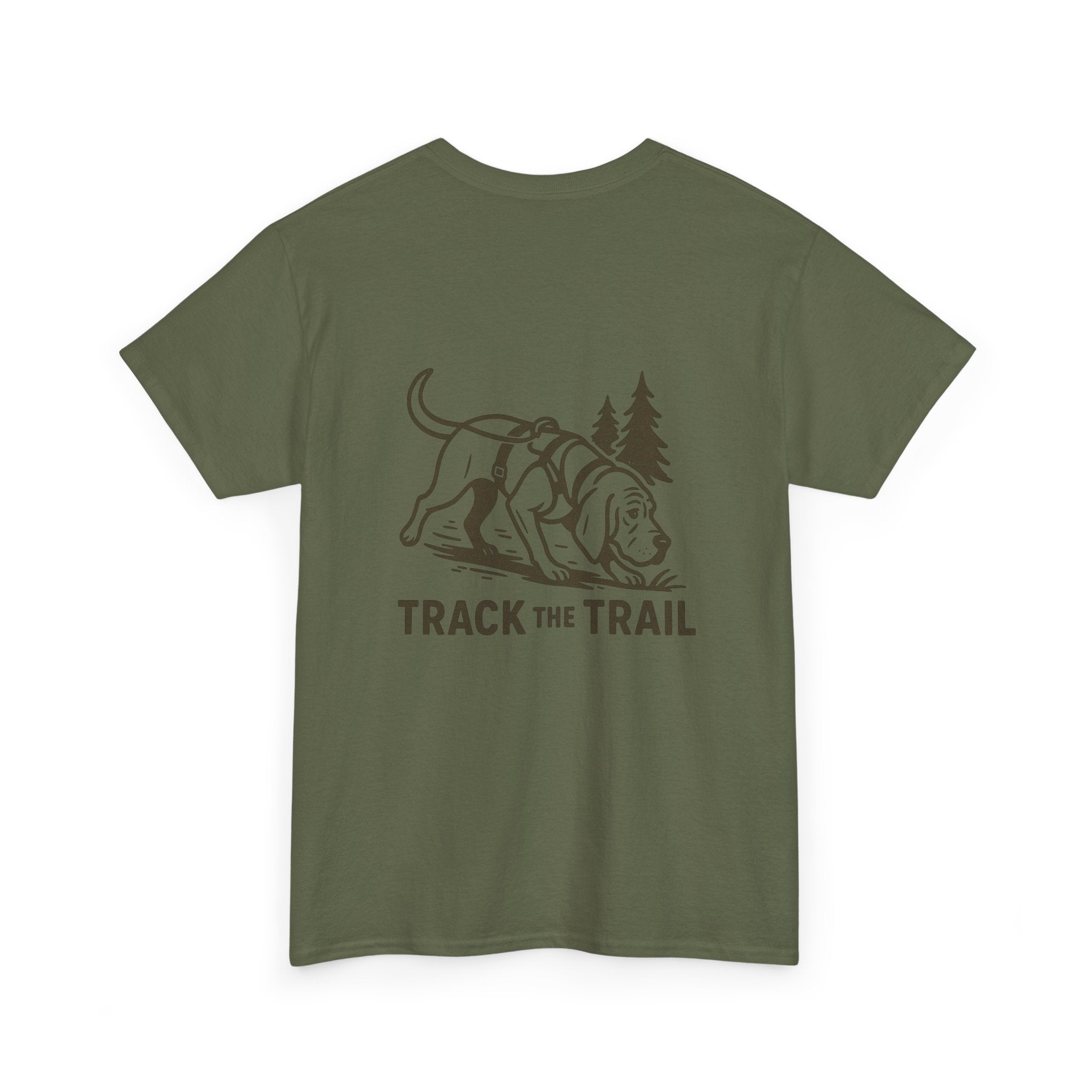 Tracking Bloodhound Dog Tee | Track the Trail hiking shirt