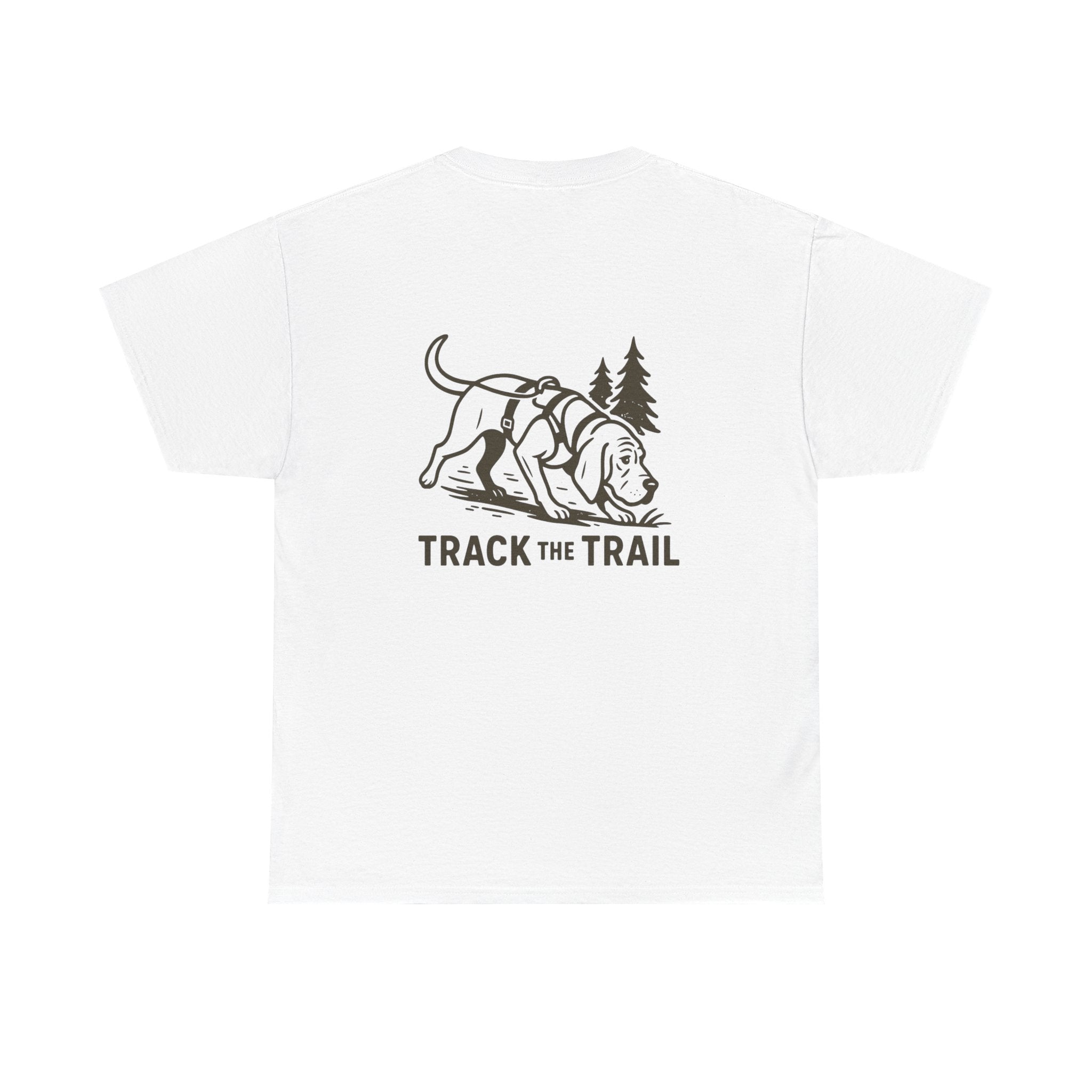 Tracking Bloodhound Dog Tee | Track the Trail hiking shirt