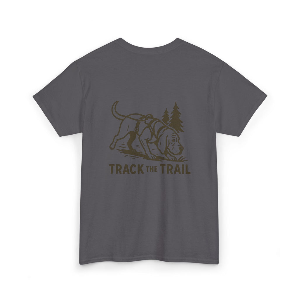 Tracking Bloodhound Dog Tee | Track the Trail hiking shirt